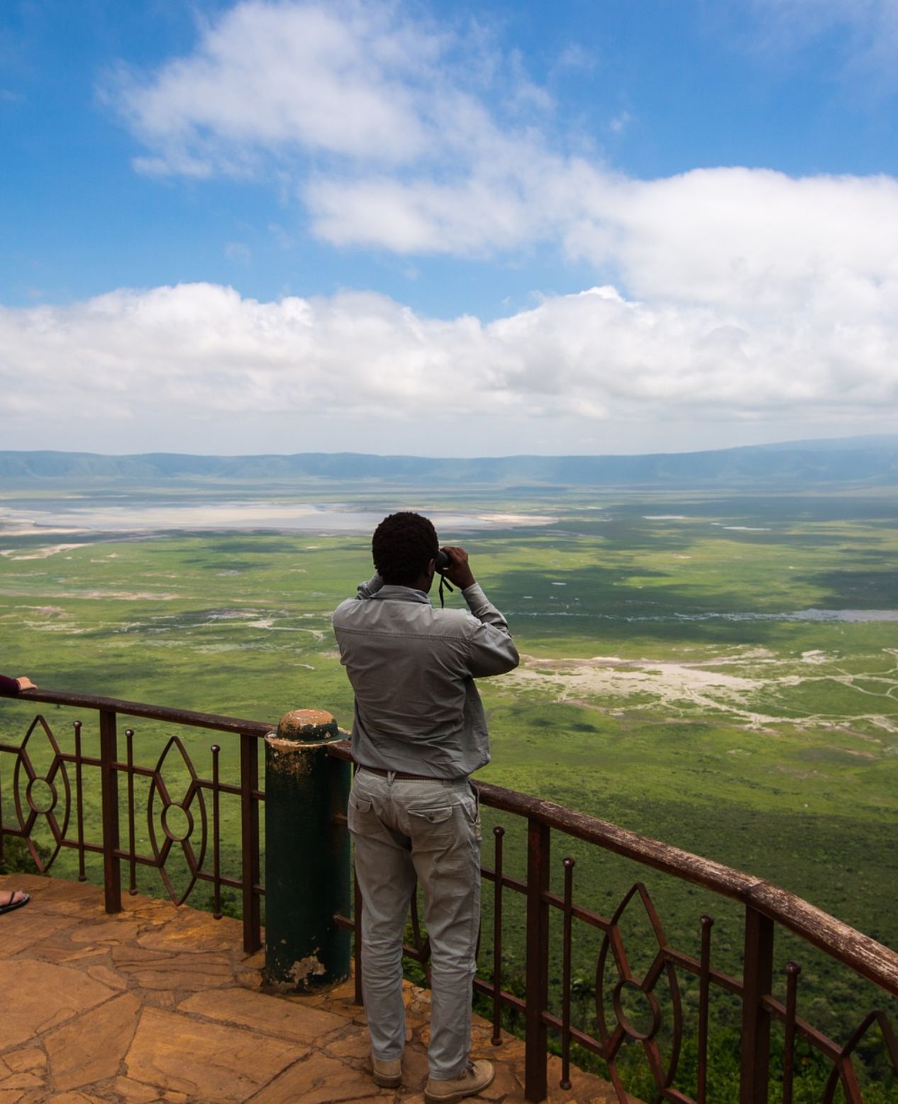 View of Ngorongoro Crater in Tanzania Safari with Enkai Africa